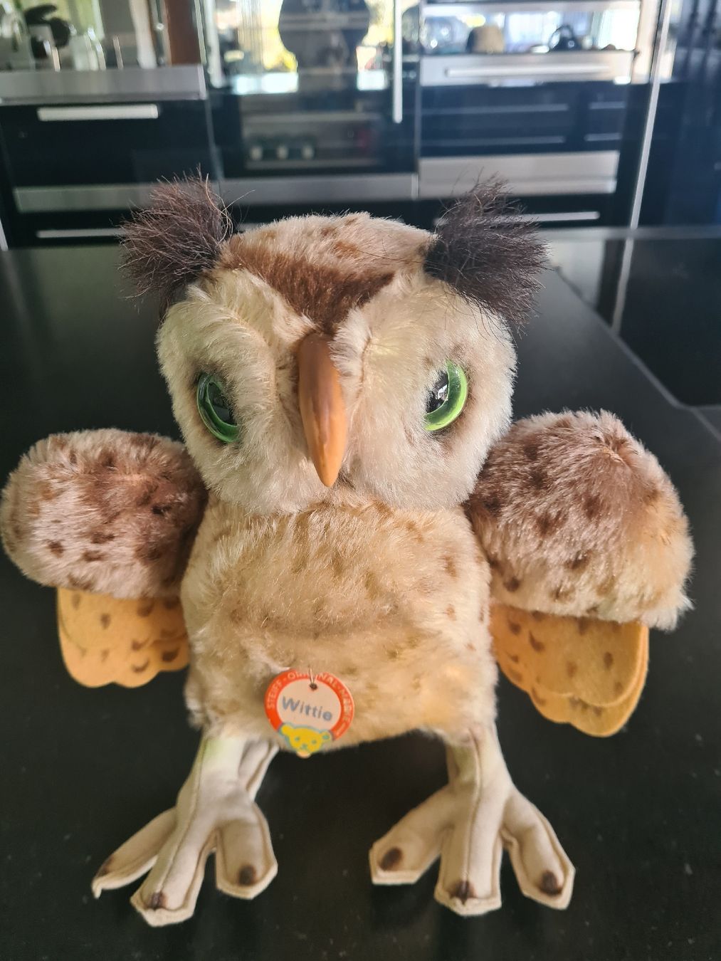 Steiff Giocattoli: Original Vintage Steiff Wittie Eule – Usato da St. Gallen venduto da charly92 3