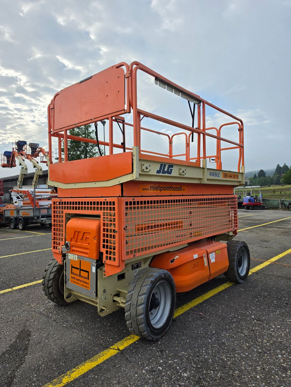 Hebebühne & Wagenheber: Scherenhebebühne 14.2m / JLG 4069LE – Gebraucht aus Scherz von Mietpoint_Hossli 2
