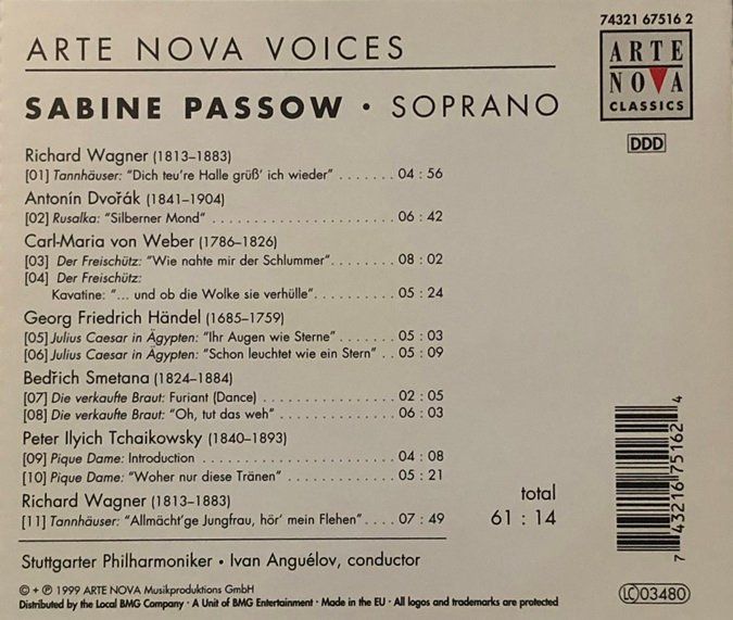 CDs: Sabine Passow - Portrait – Gebraucht aus Grüningen von azulamarillo 1