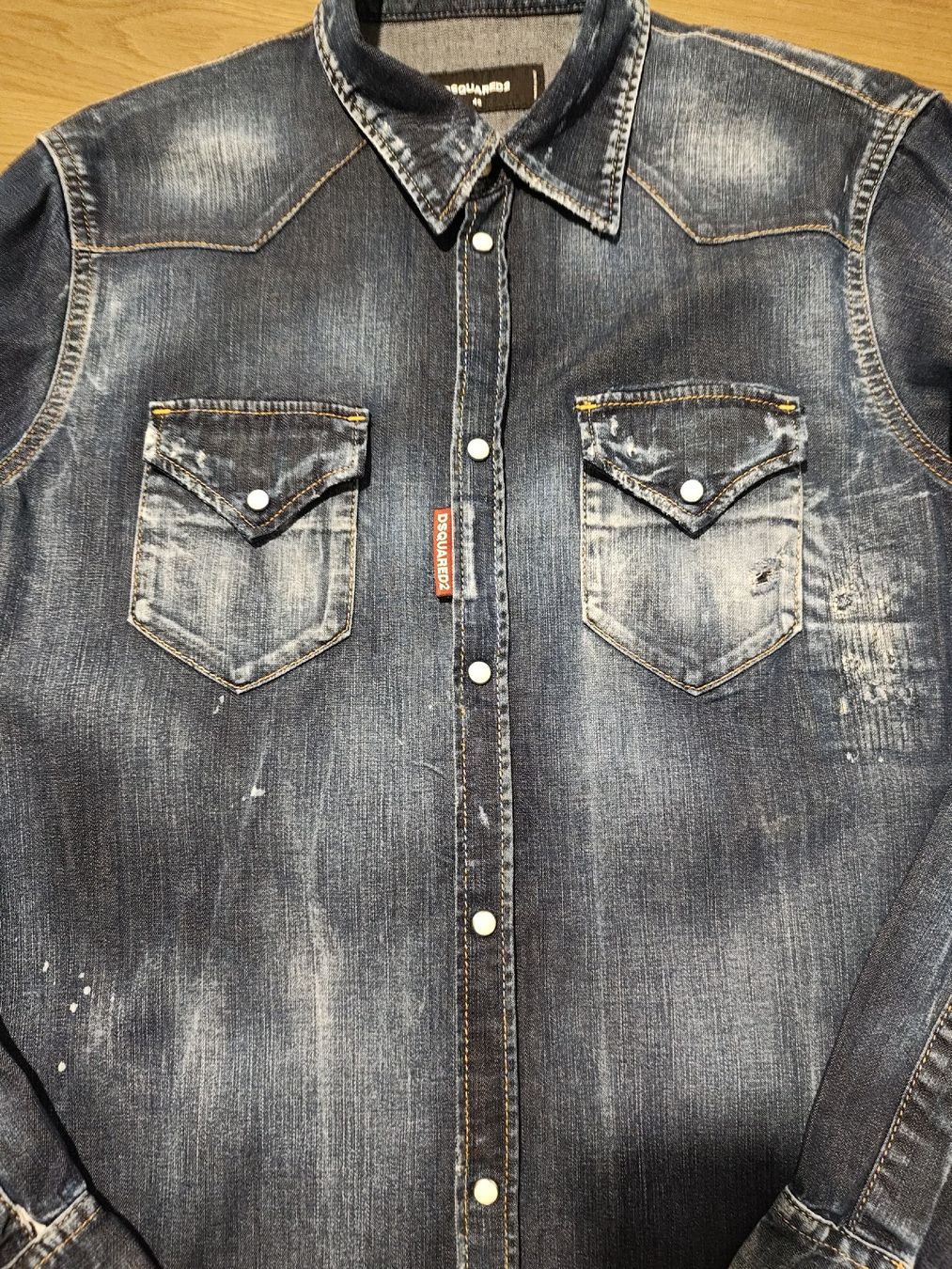 Dsquared2 Chemises: Dsquared2 Jeans Hemd Gr 48 Slim Fit – D'occasion à Seon par chf_g29b 1