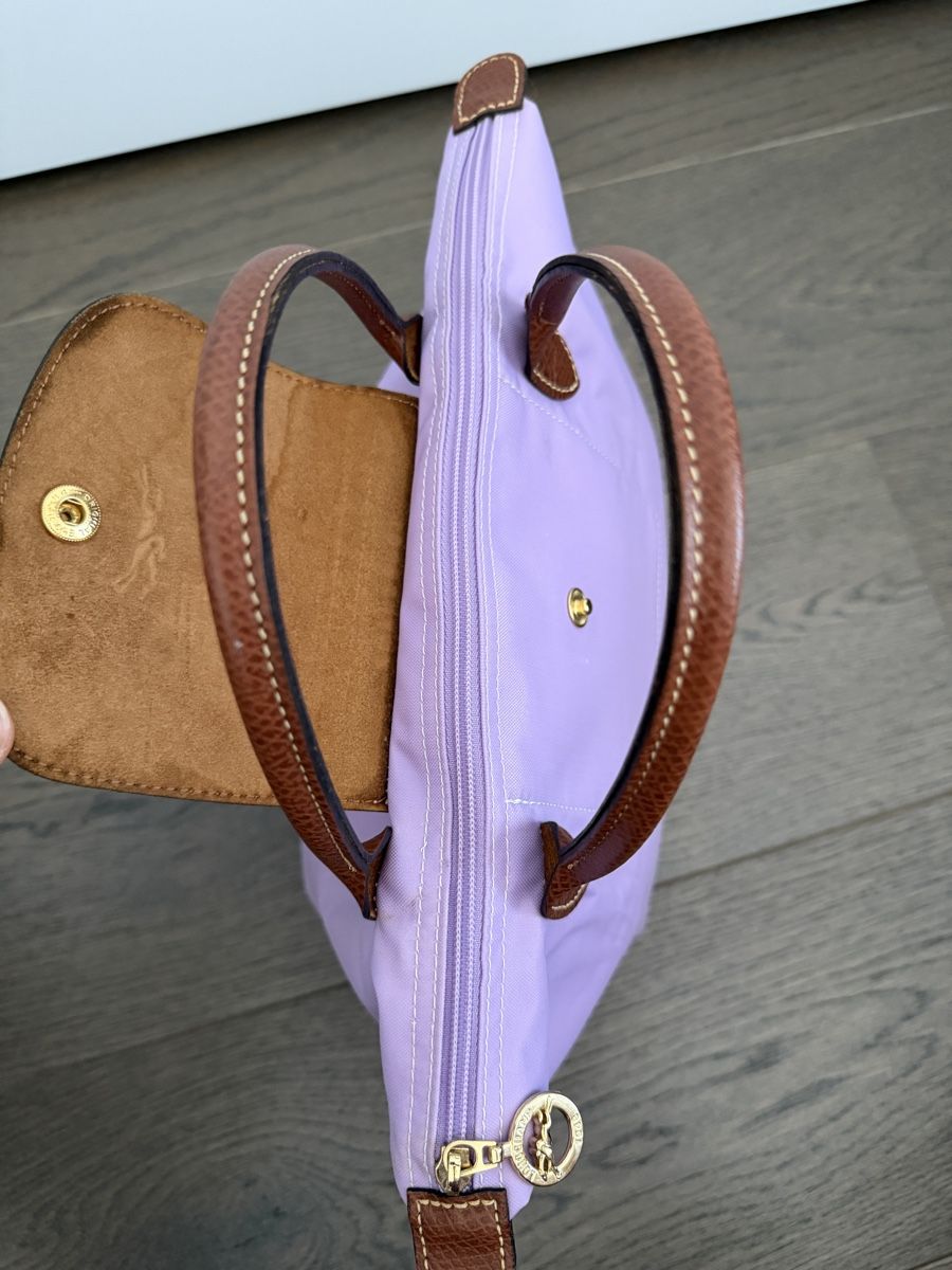 Longchamp Taschen für Damen: Longchamp Le Pliage Handtasche in violett – Gebraucht aus Grenchen von servet.t 5