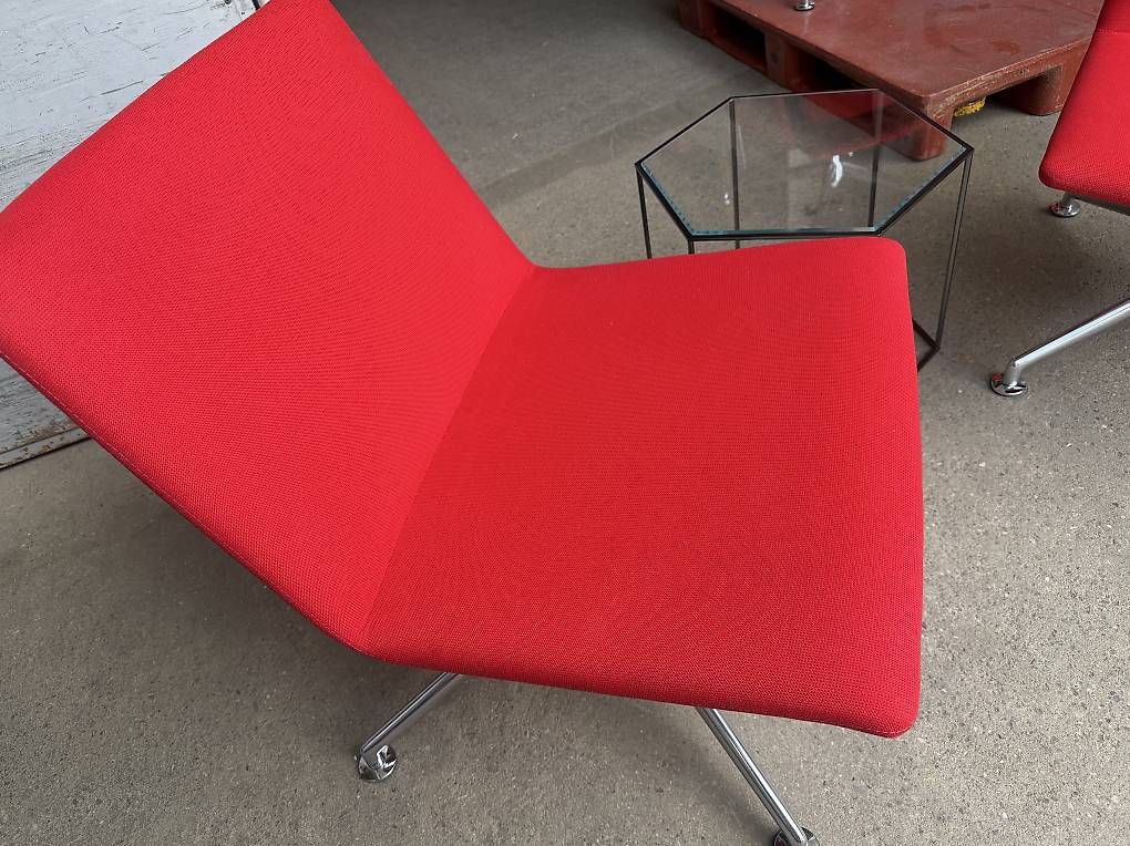 Poltrone: 2Stk. BRUNNERFINA LOUNGESESSEL inkl. Glastisch – Usato da Necker venduto da liq24 3
