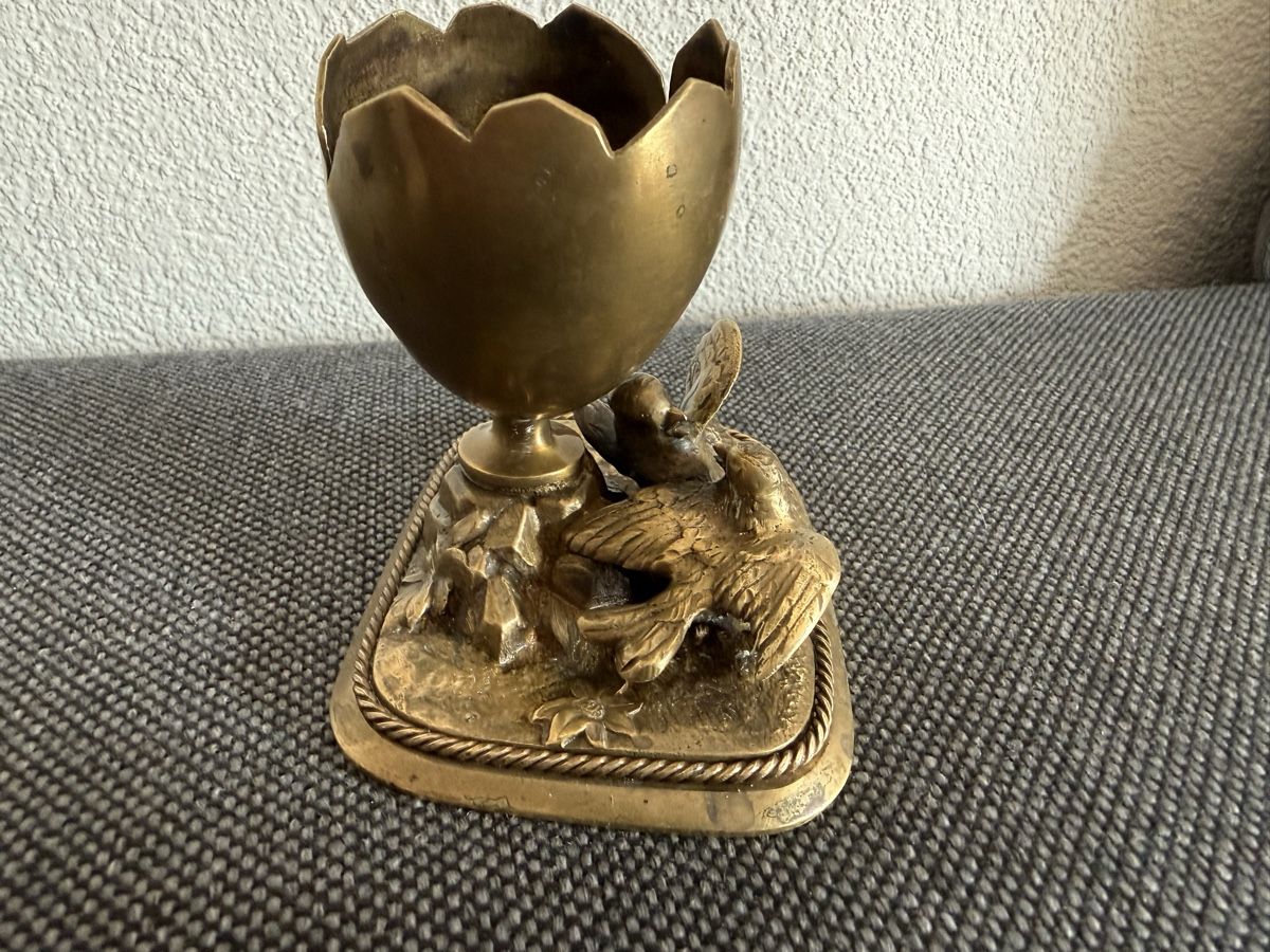 Altro in Antiquarato & Arte: Messing/Bronze Tintenfass Natutalismus – Usato da Buchs SG venduto da and_d8tp 3