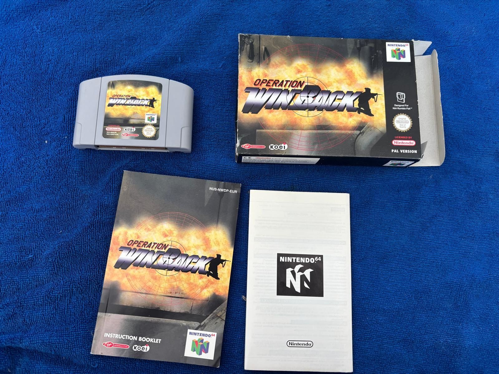 Nintendo Jeux: Nintendo 64 Spiel  Operation WinBack – D'occasion à Naters par zub_zrz8