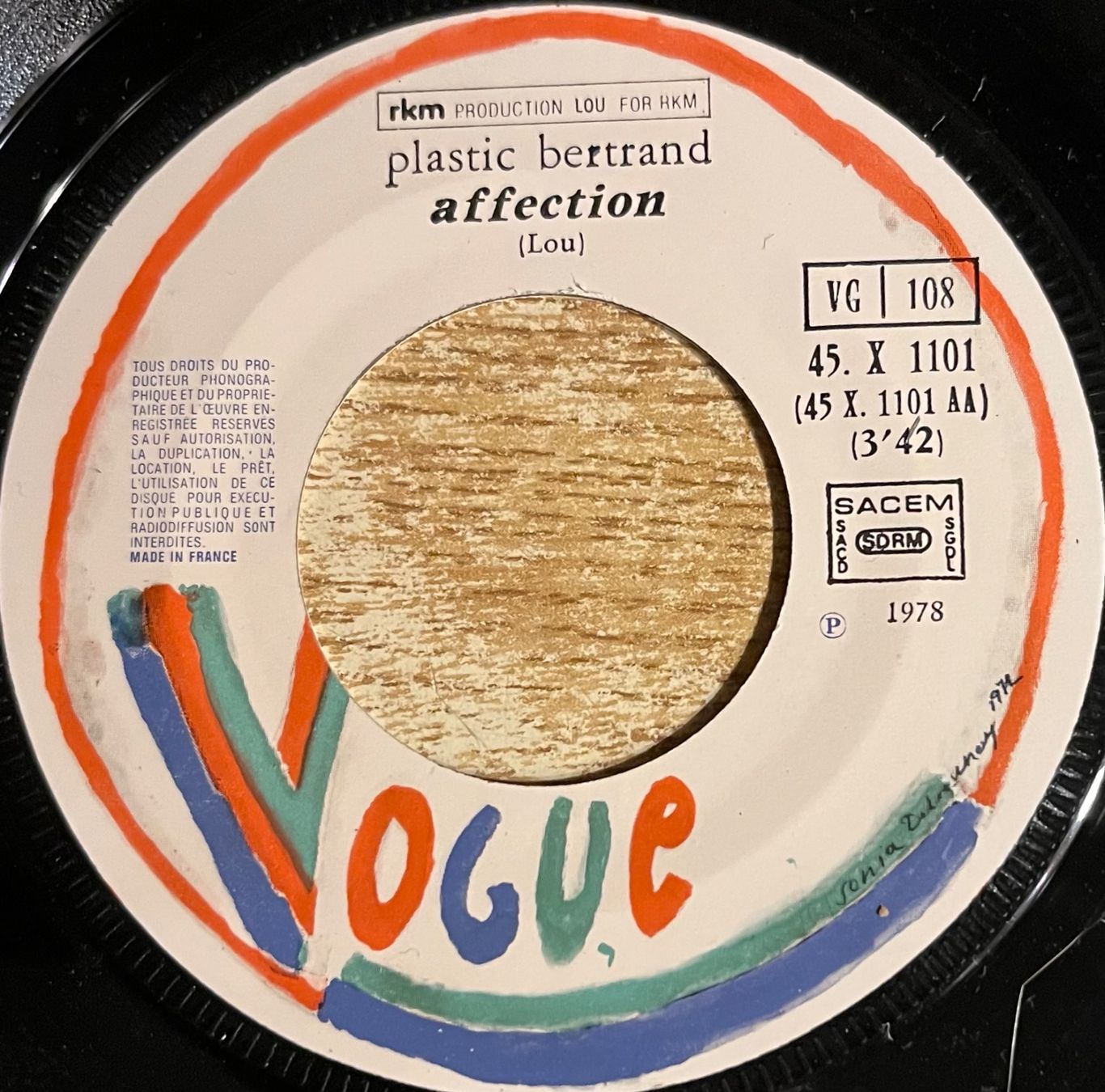 Vinyles: PLASTIC BERTRAND - SUPER COOL – D'occasion à Bussigny par vinyl-pas-cher 3