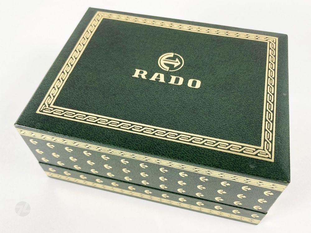 RADO Uhrenbox Etui Box Schatulle Vintage Grün Swiss Made (D'occasion) à ...