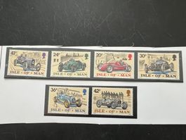 1995 Isle of Man Old Rennautos   Satz  **  (A564)