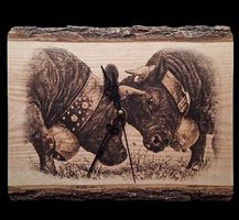 Horloge "COMBAT VACHE D'HÉRENS"