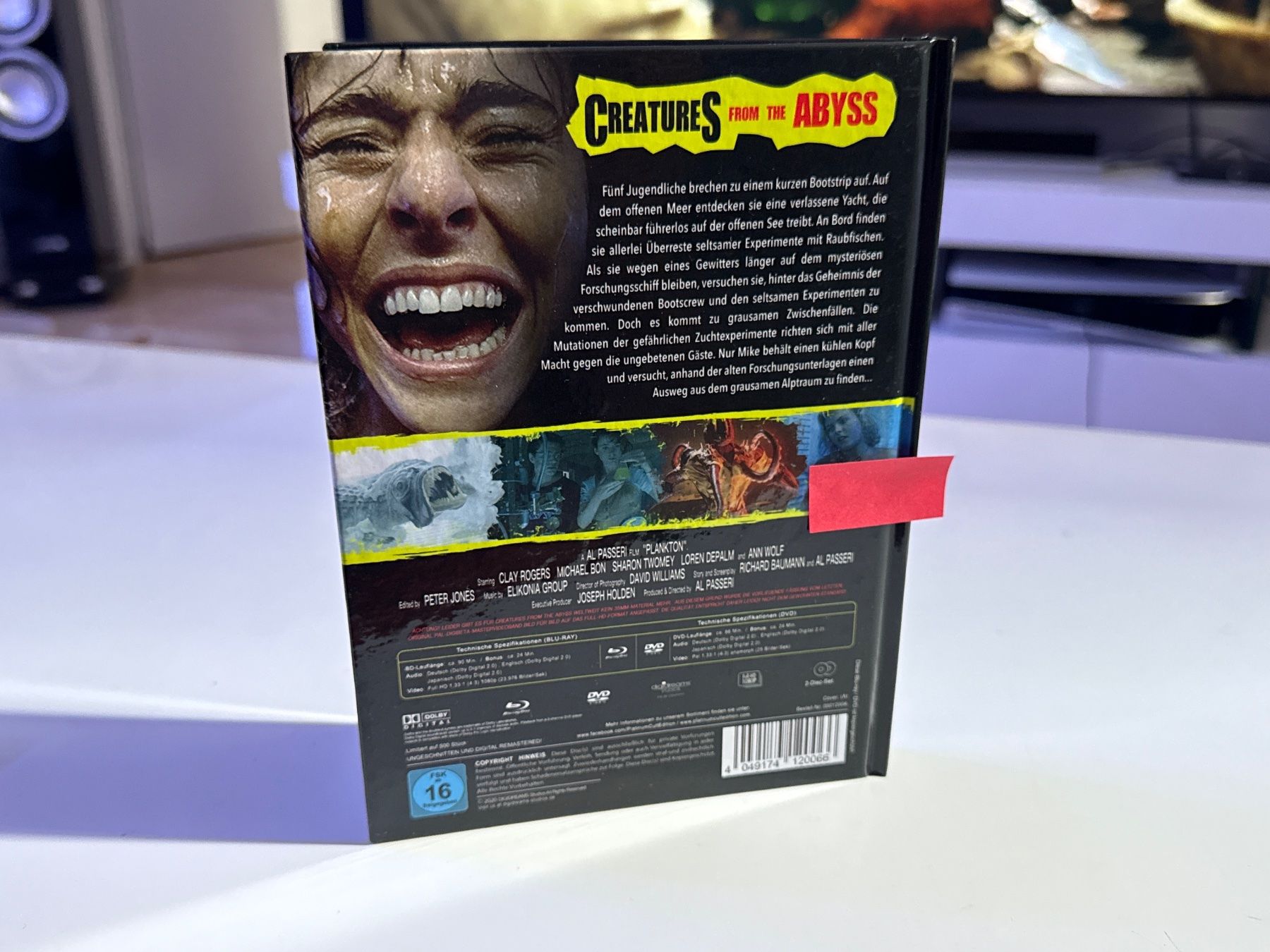 Tous les DVDs: Creatures from the Abyss Mediabook Vergriffen – D'occasion à Allschwil par meeresperle 1