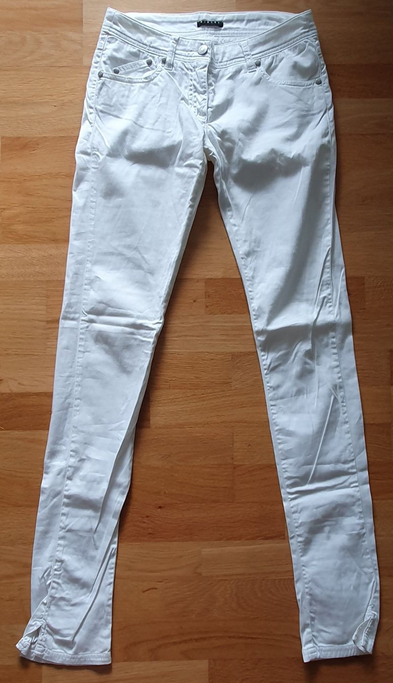 Sisley Hosen: Pantalon blanc - Sisley - Taille XS – Gebraucht aus Court von Jovi2