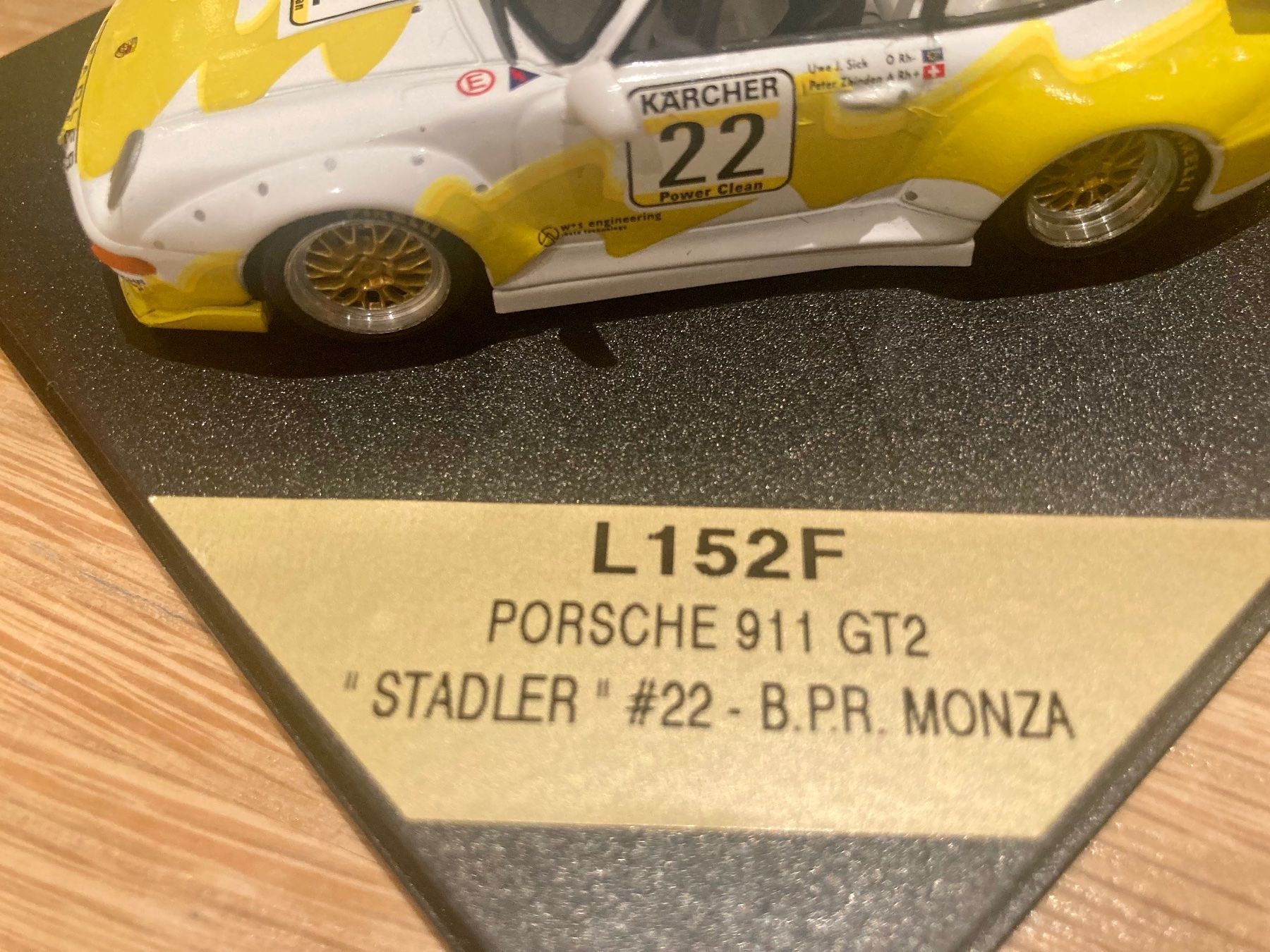 Vitesse Modellini d'auto: Porsche 911 GT2 Stadler / Monza – Nuovo e nell'imballaggio originale da Bern venduto da Spomme 2