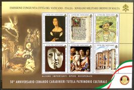 2019 Vatikan 50 J.Carabinieri Kommando Kulturgütern **