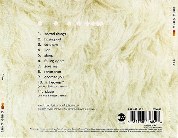 CD: Bang Gang - You – Usato da Uzwil venduto da visions77 1