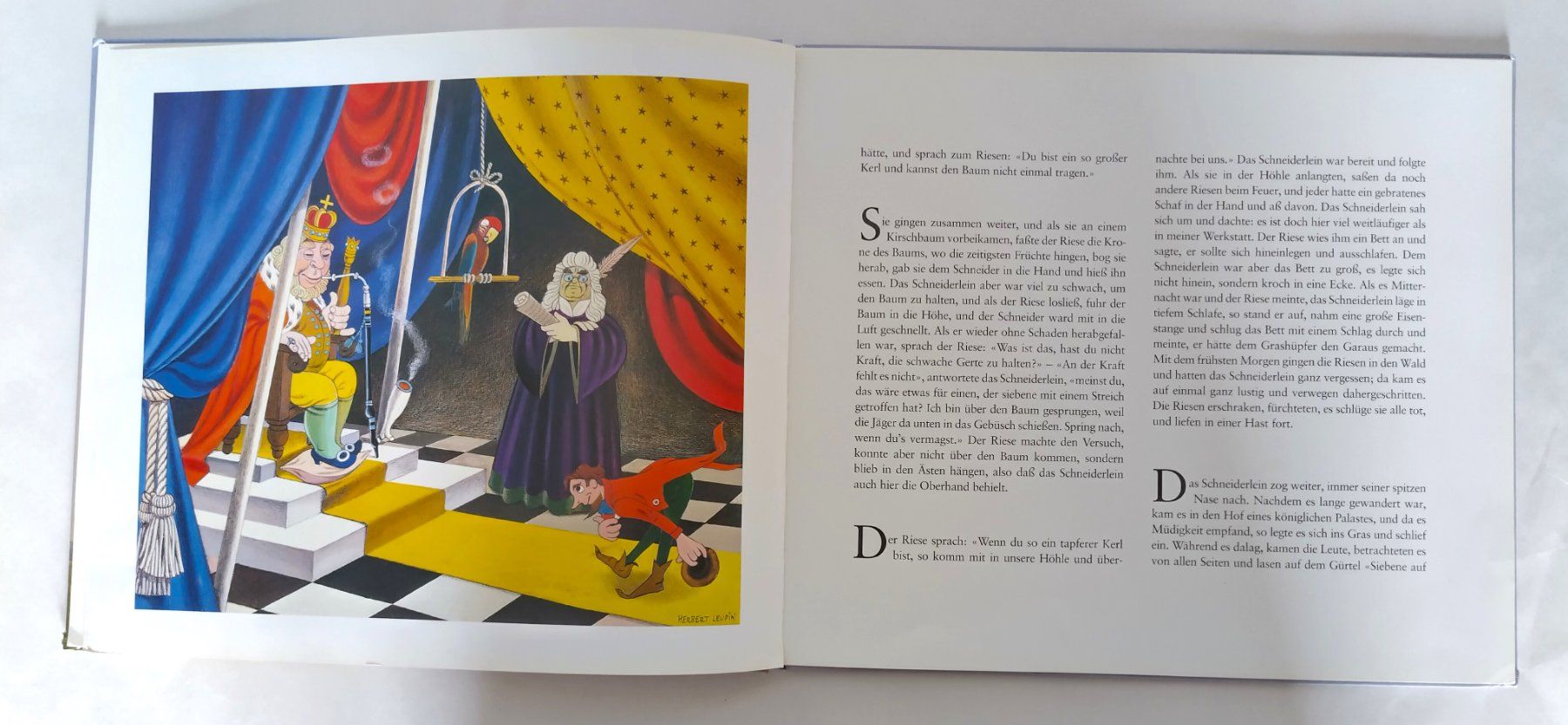 Libri: Herbert Leupin - Das tapfere Schneiderlein / Bilderbuch – Usato da Bellach venduto da JingleJerry 4