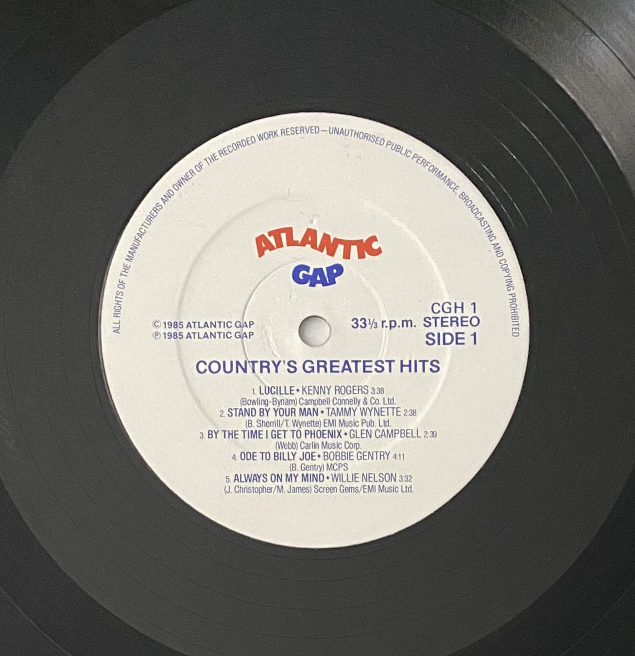 Dischi in vinile: Country's Greatest Hits – Usato da Flums venduto da Empe1 3