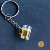 Bier Glas Mini am Schlüsselbund – 1,5 cm – neu & witzig