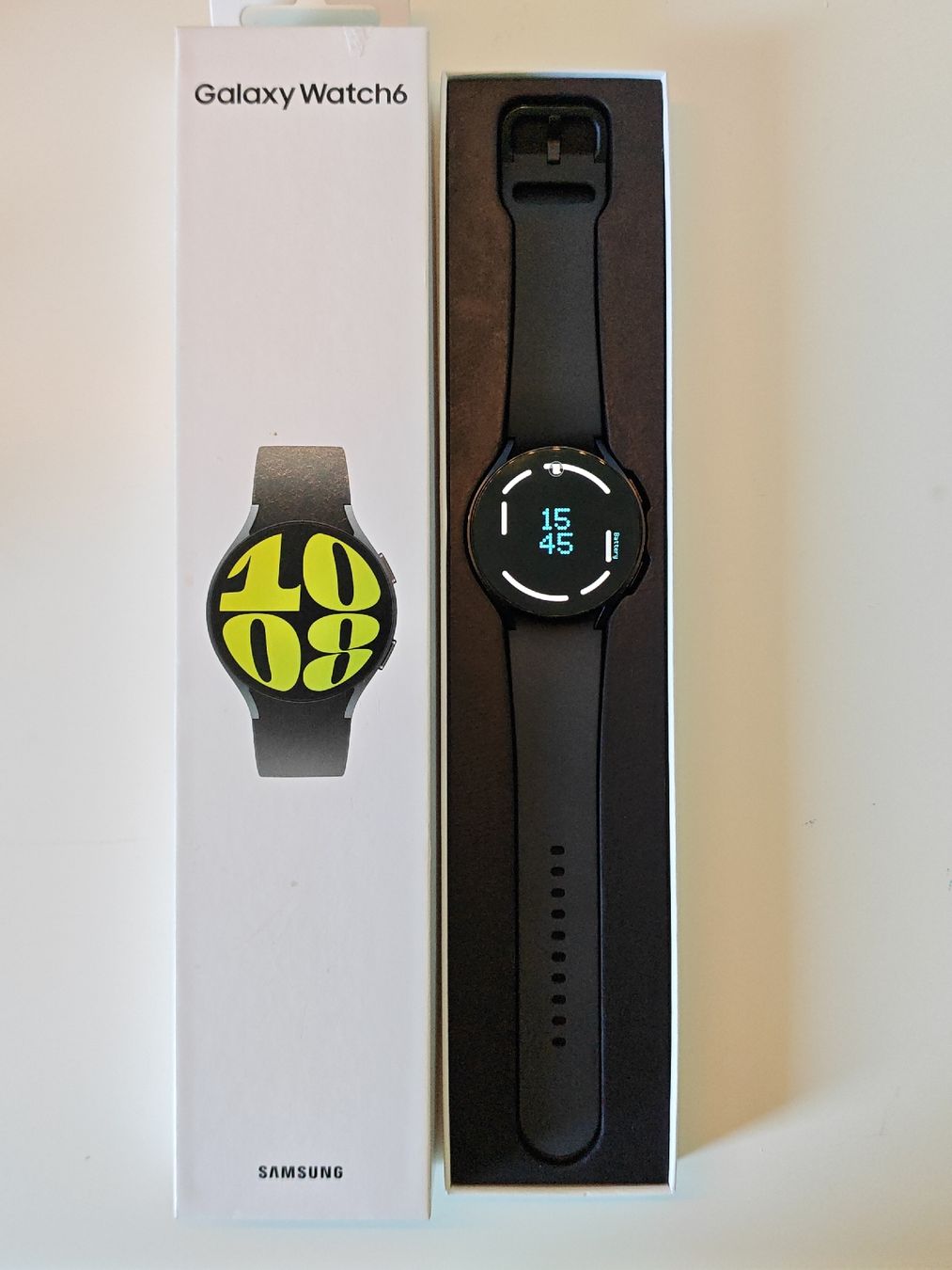 Samsung Smartwatch: Samsung Galaxy Watch 6 Graphite 44mm – Neu (gemäss Beschreibung) aus Chur von Bergsteiger27