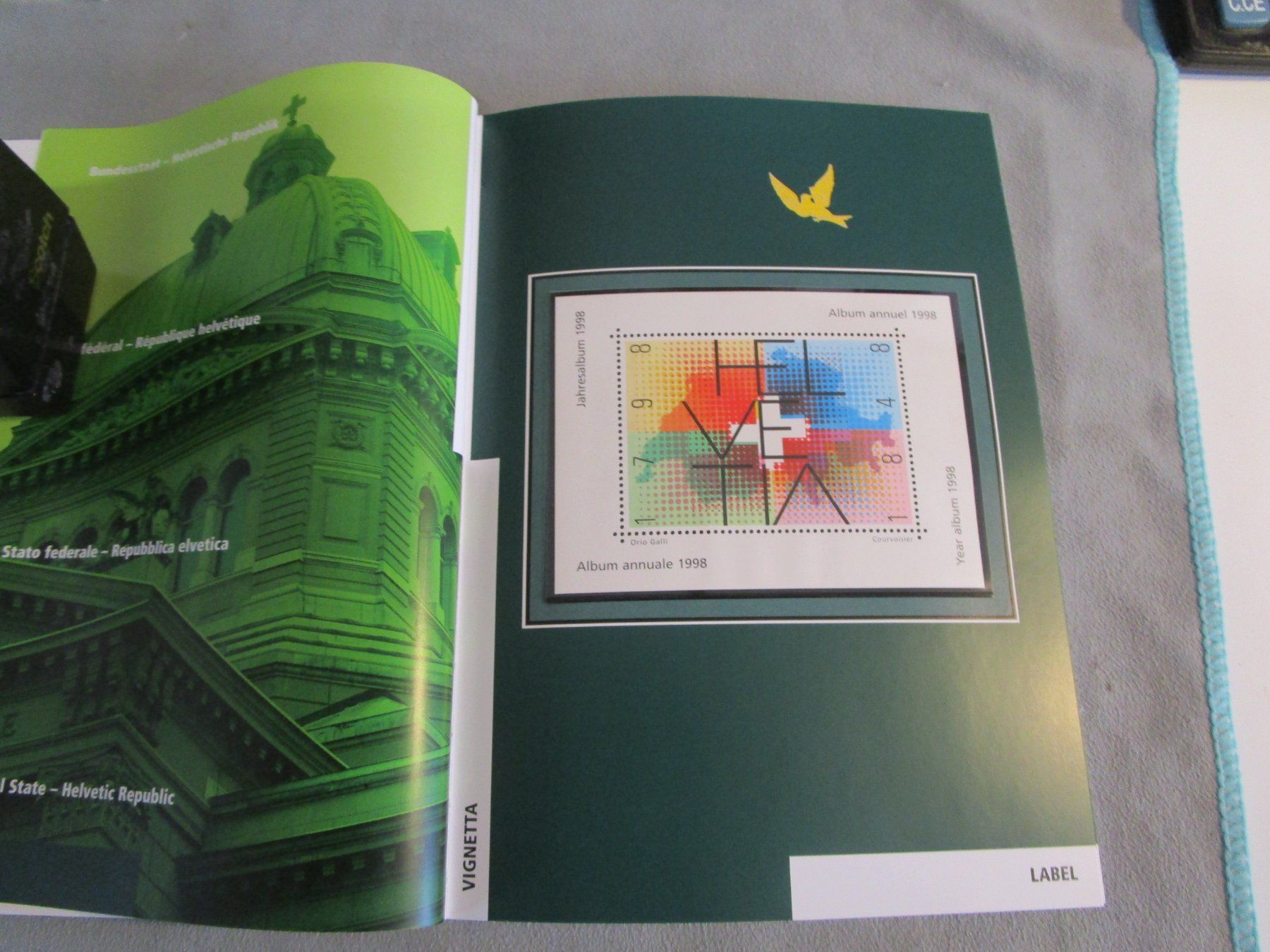 Tutti i francobolli: CH Briefmarken buch 1998 Postfrisch ** – Usato da Rupperswil venduto da Ema10 1