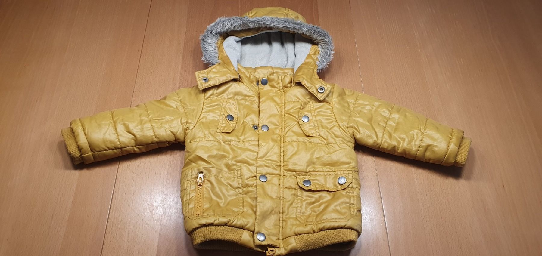 Giacche & Cappotti: Winterjacke Gr. 80 SMILE gelb – Usato da Zürich venduto da stwallner