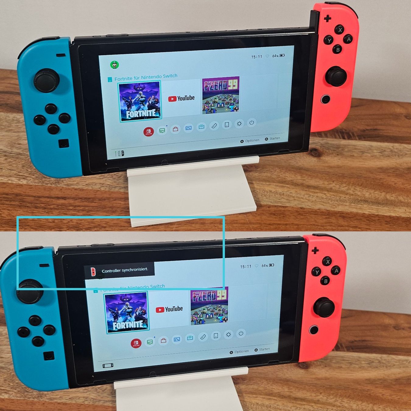 Controller: Ersatz Controller Set kompatibel zu Nintendo Switch Joy Con – Nuovo e nell'imballaggio originale da Hundwil venduto da Pakethase 6