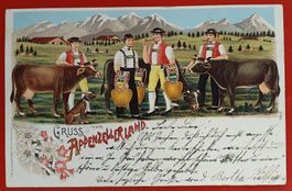 Gruss vom Appenzellerland 1900