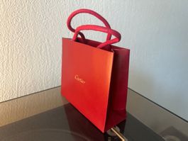 cartier mini paper bag