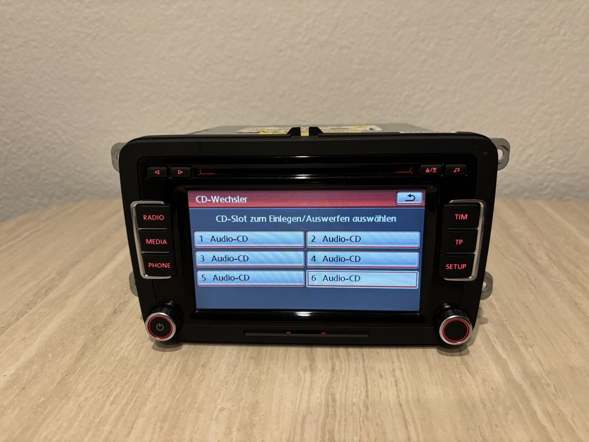 Blaupunkt Radio: RCD510, Original VW Radio – Usato da Wattwil venduto da bigcola_1 4