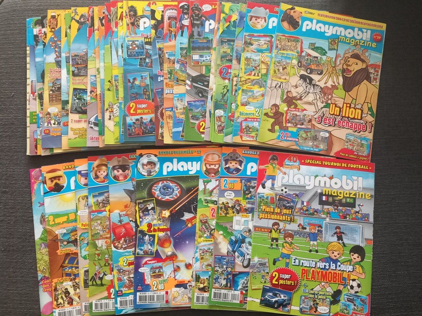 Riviste & Magazine: Lot de 38 magazines Playmobil, – Usato da Bernex venduto da casimali