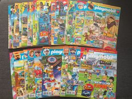 Lot de 38 magazines Playmobil,