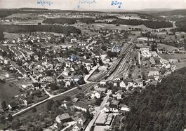 Effretikon (ZH) Panorama mit Bahnhof