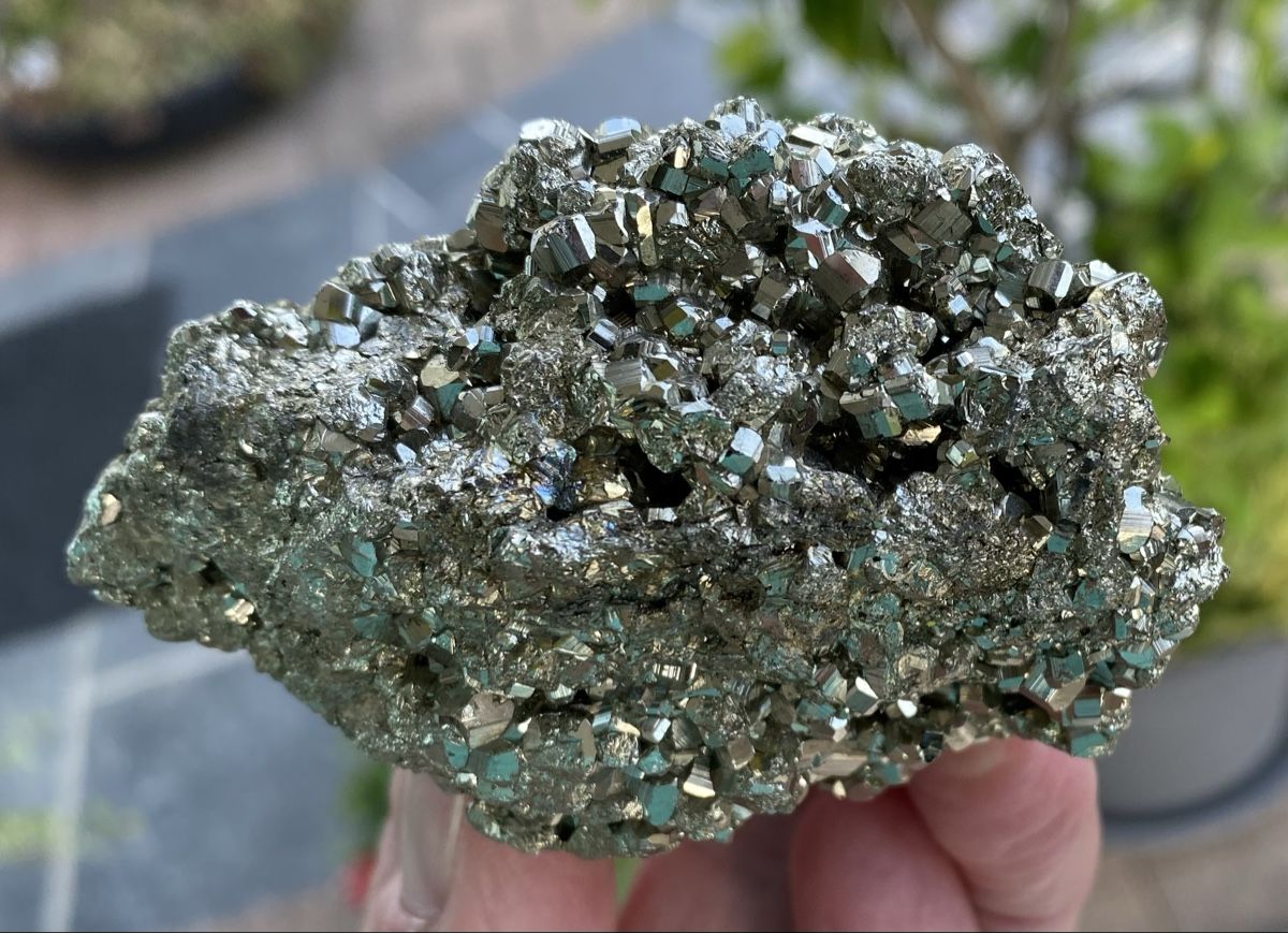 Mineralien & Heilsteine: Schöner Pyrit  – Gebraucht aus Selzach von 321compac 7
