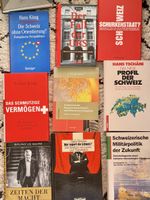 Bücher Konvolut zum Thema Schweiz