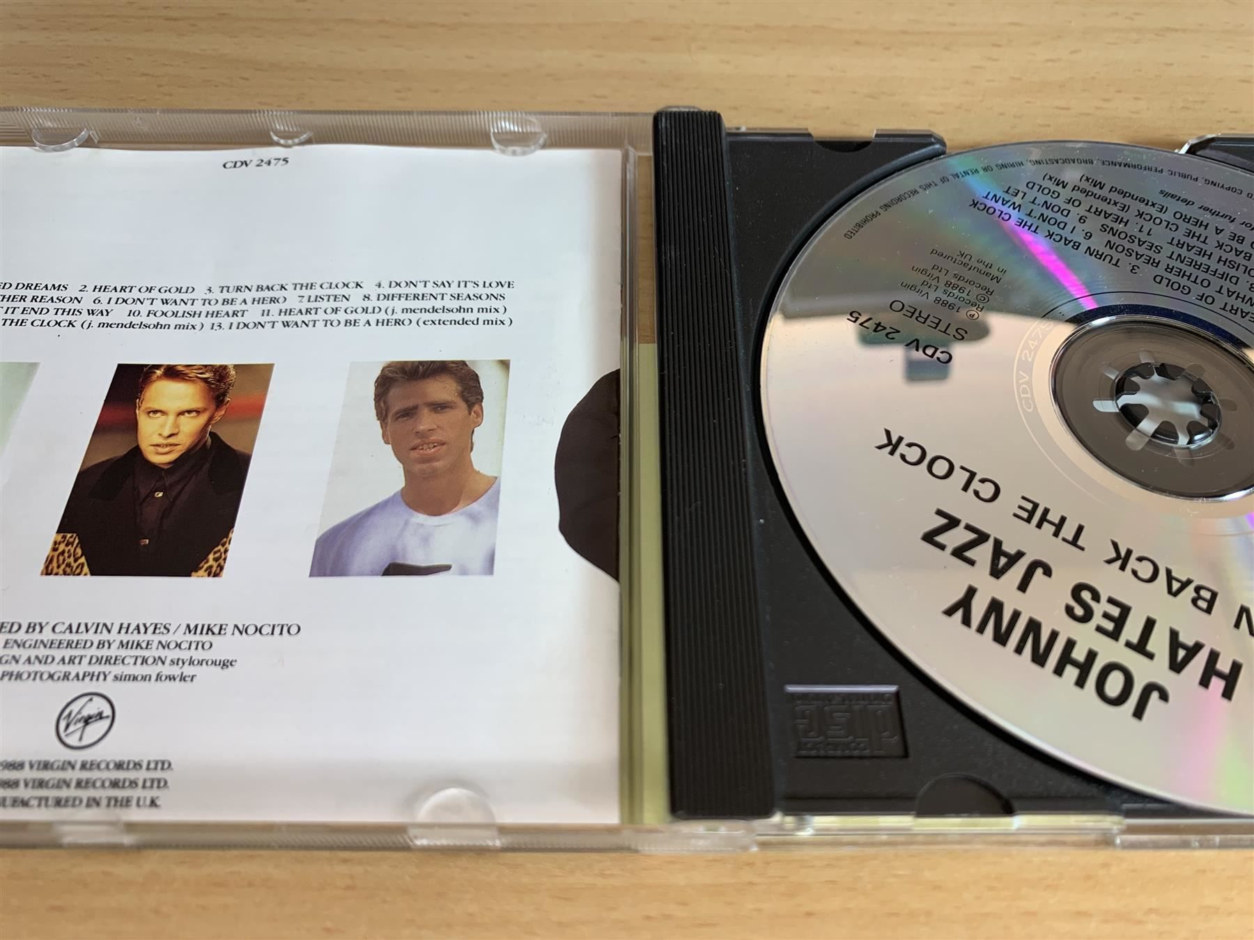 CD: Johnny Hates Jazz – Turn Back The Clock – Usato da Rikon im Tösstal venduto da Alpenmutz 2