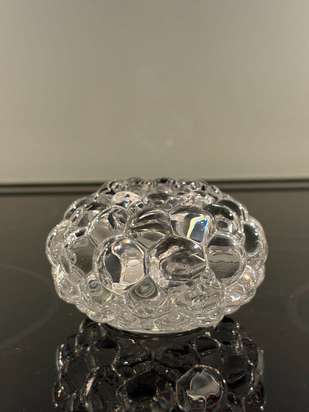 Portacandele: Teelicht Glas farblos "Brombeere" Orrefors Schweden 80er – Usato da Zürich venduto da sru_6zc8