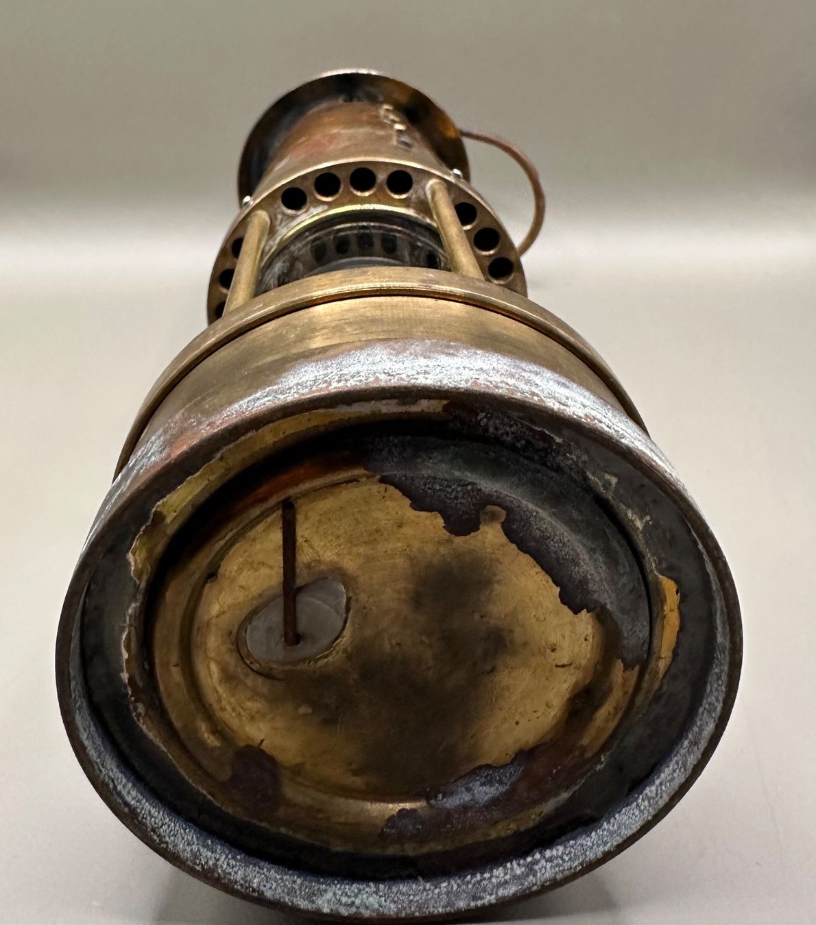 Lampen: Grubenlampe E. Thomas & Williams Wales Messing – Gebraucht aus Rorschach von aoteaora 6