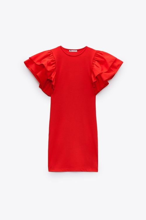 Zara Vestiti: Zara Rotes Kleid Grösse S – Nuovo (secondo la descrizione) da Döttingen venduto da SenKirman