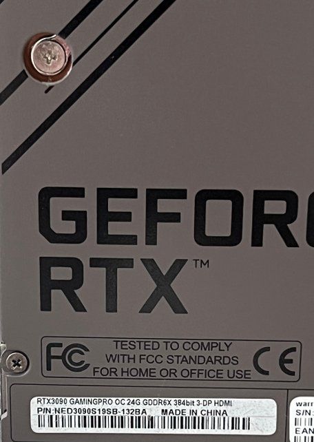 Nvidia Schede grafiche: NVIDIA GeForce RTX 3090 GamingPro 24GB – Usato da Zürich venduto da Swisscitizen8008 2