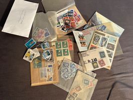 Schweiz und Weltweit Briefmarken Lot