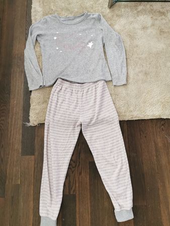 Frottee-Pyjama Gr. 134 flauschig