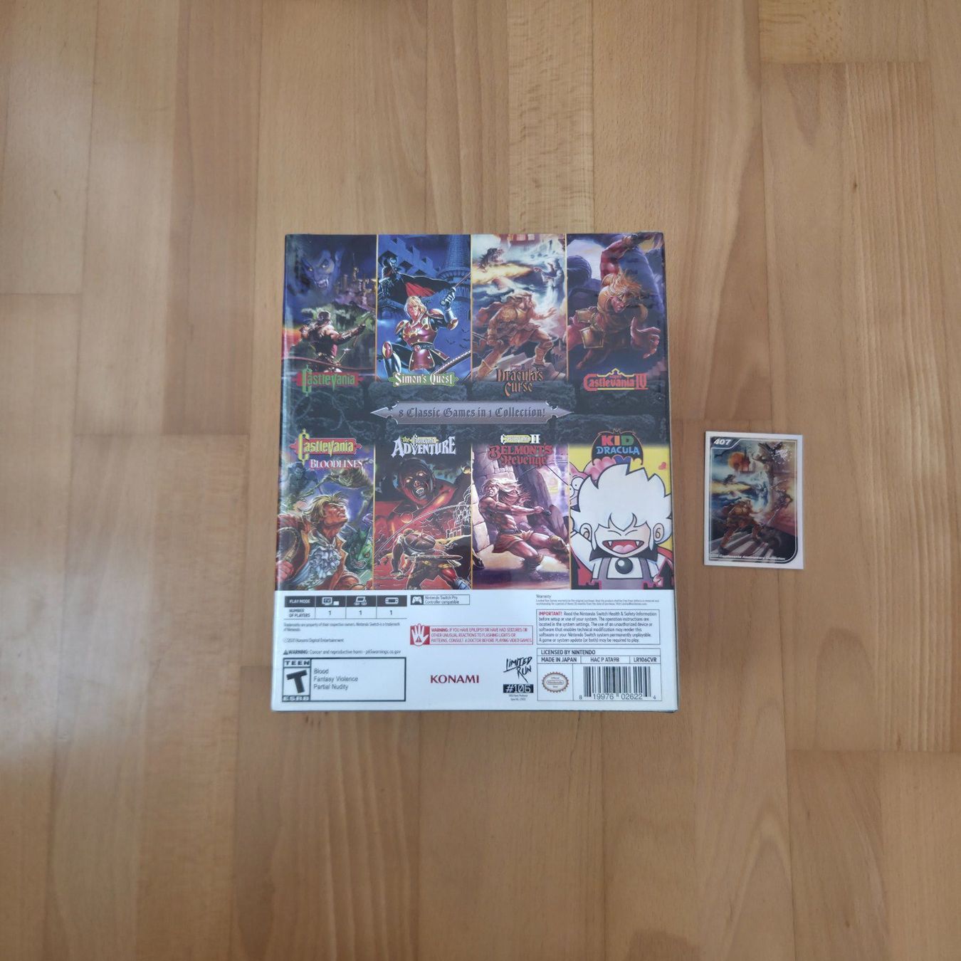 Spiele: Castlevania Anniversary Collection Collectors Edition Switch – Neu (gemäss Beschreibung) aus Zürich von Wickeddude 7