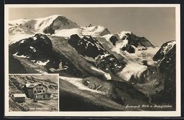 Sustenpass, Hotel Steingletscher, Gletsc