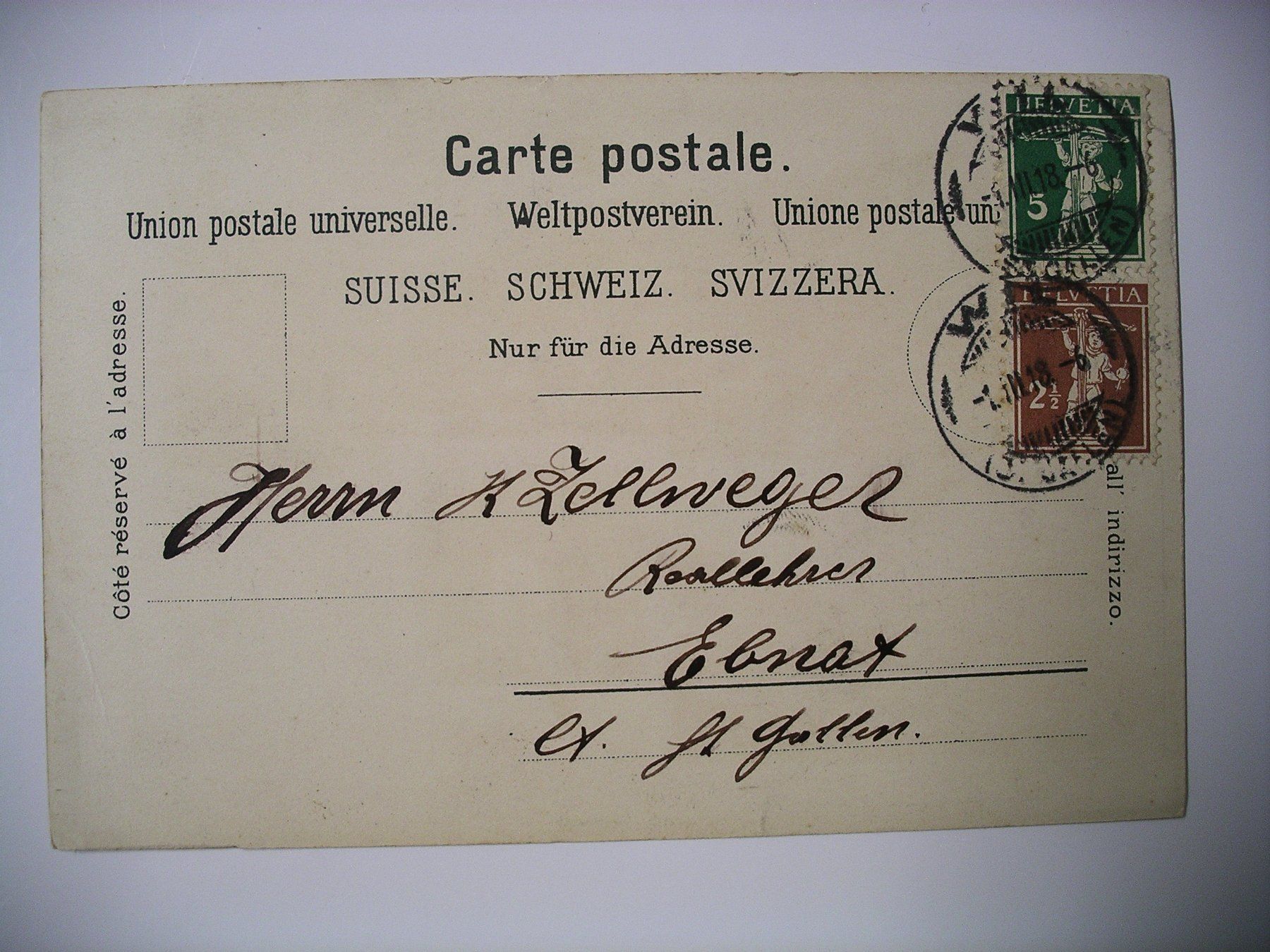 Cartoline postali: farbige LithoAK  MELS – Usato da Oberhofen am Thunersee venduto da luuping99 1