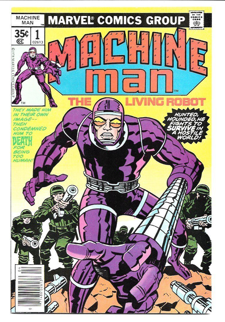Fumetti: Machine-Man, Robot, Marvel Comic Nr. 1, 1978 , Original, TOP – Nuovo (secondo la descrizione) da Winterthur venduto da Wolfensberg