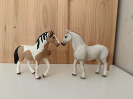 Schleich Pferde 2Stk