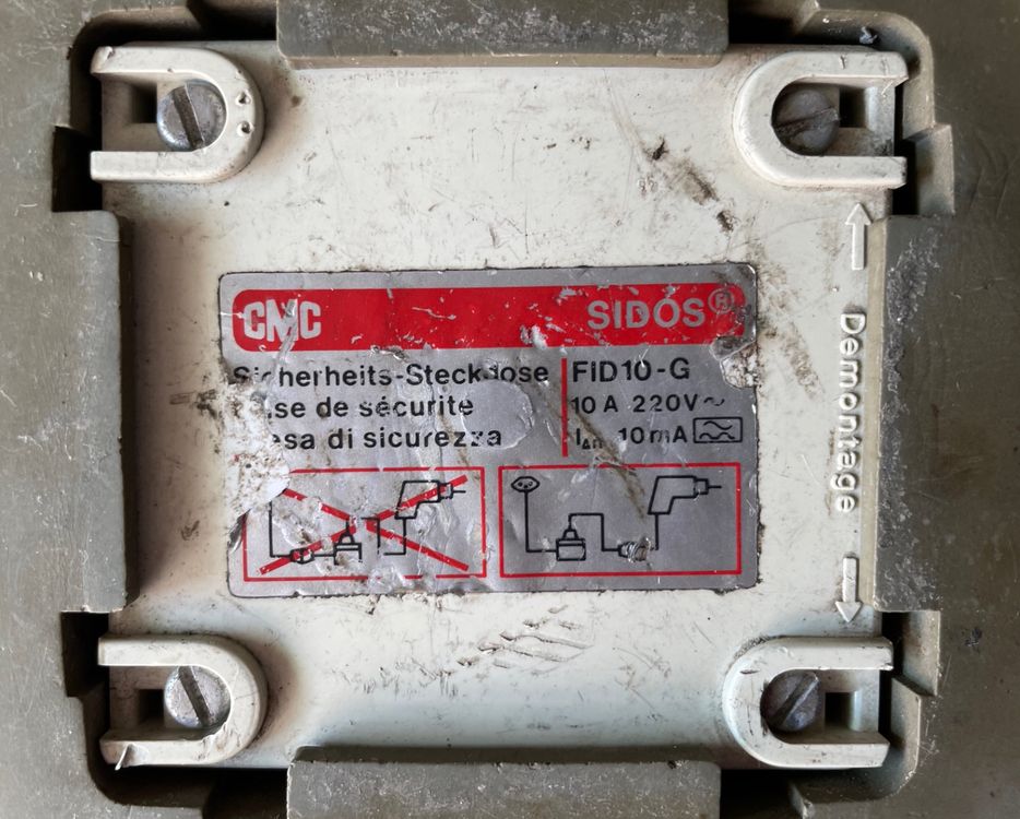 SIDOS Sicherheits-Steckdose 4