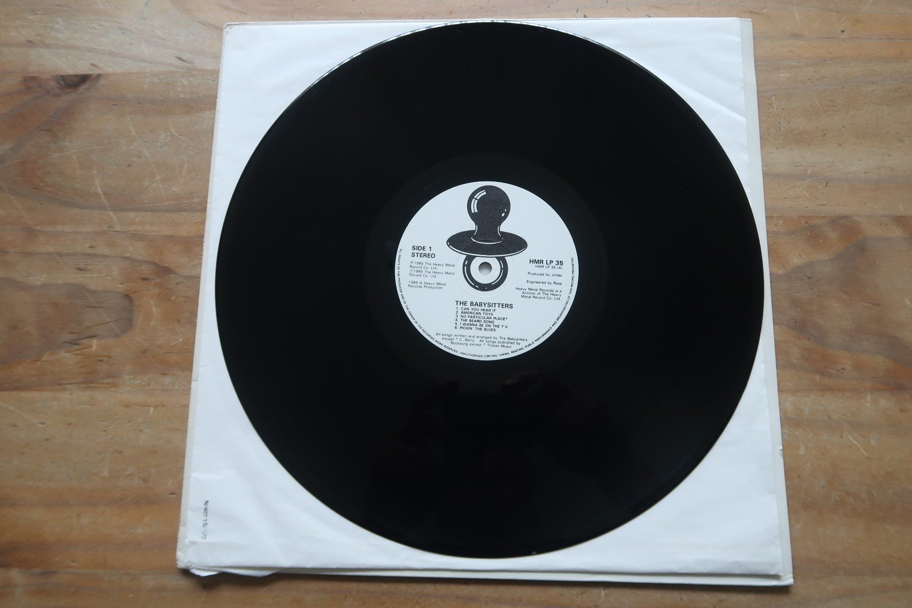 Schallplatten: THE BABYSITTERS - ST -  VINYL LP – Gebraucht aus Basel von Patiscat 3