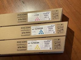 Ricoh Toner MP C2503H Cyan / Magenta / Yellow