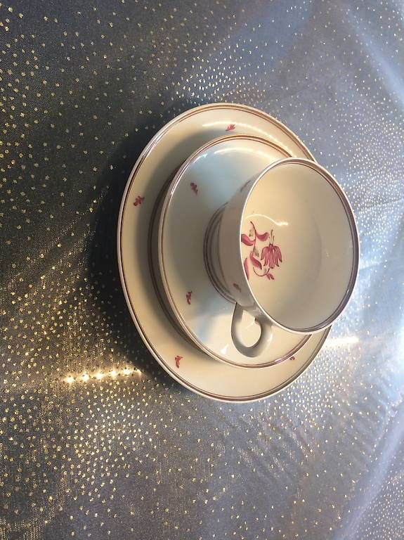 Set di piatti: Langenthal Teeservice handbemalt – Usato da Flawil venduto da Nanabanana44 2