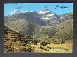 AK Simplonpass Alter Spittel mit Fletschhorn Böshorn