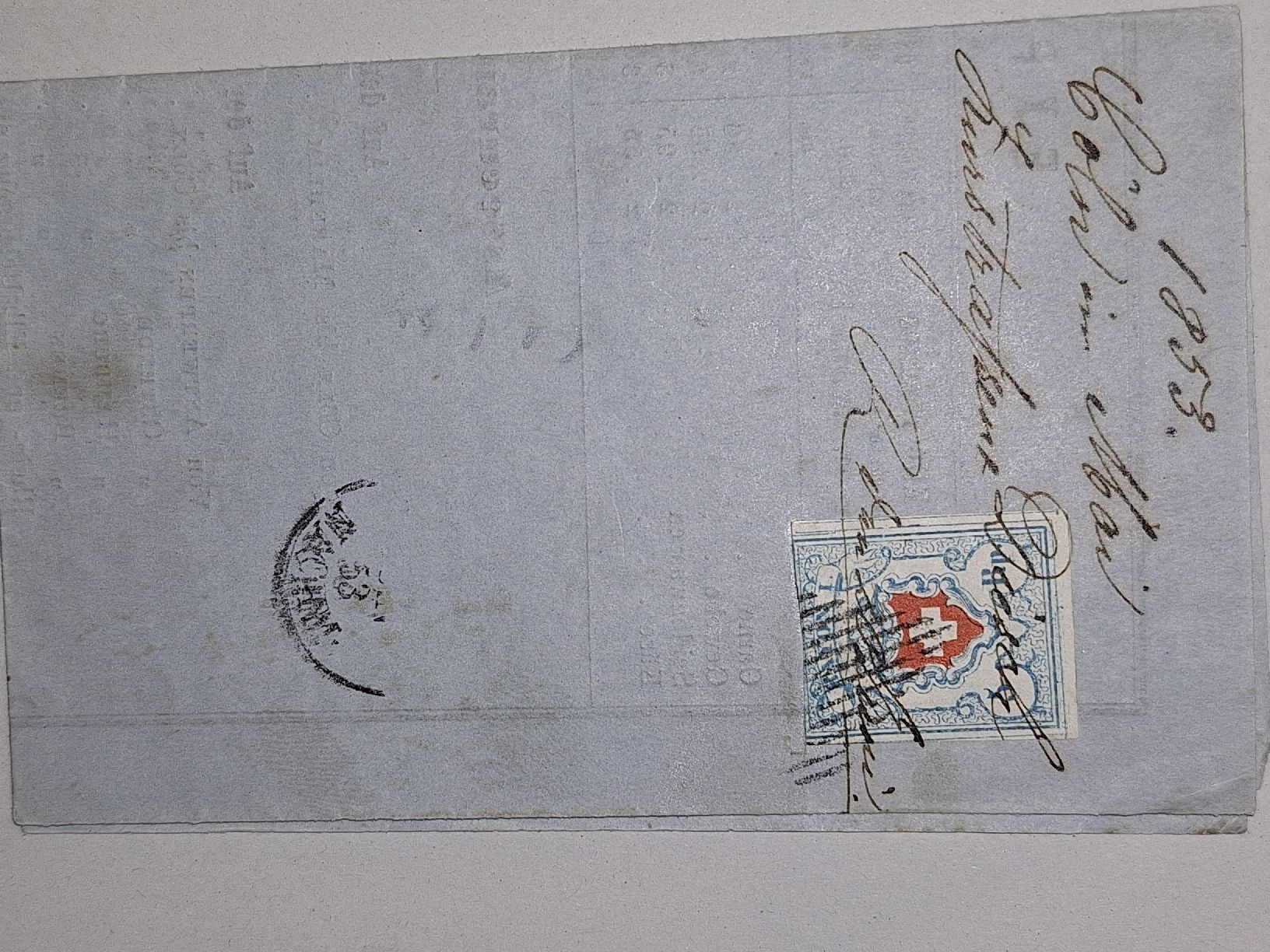 Tutti i francobolli: Rayon 17II Typ 40 C1 LU Drucksache  – Usato da Balgach venduto da SIMEON27